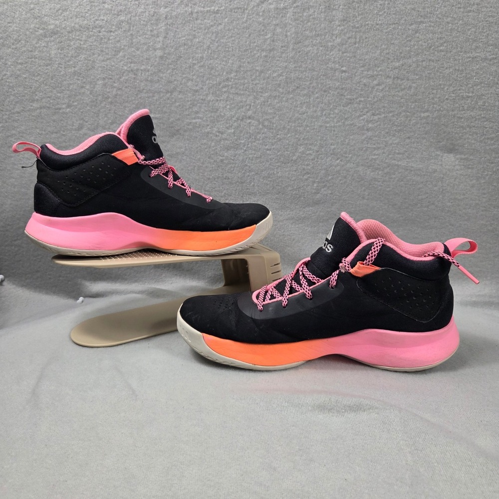 Adidas Ownthegame 2.0 Basketball Shoes Black Pink Orange GX4793 Womens 6